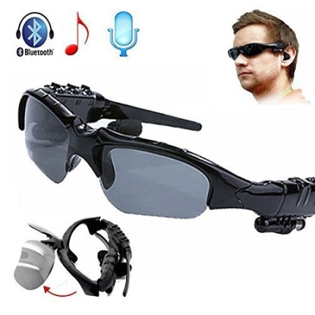 Smart bluetooth sunglasses with earphone