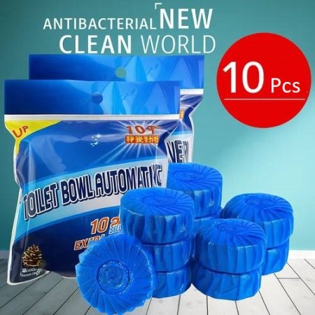 ১ প্যকেট( ১০ পিস) Automatic Toilet Bowl Cleaner Tablets